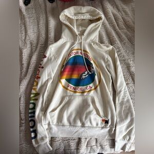 Aviator Nation Cream Hoodie